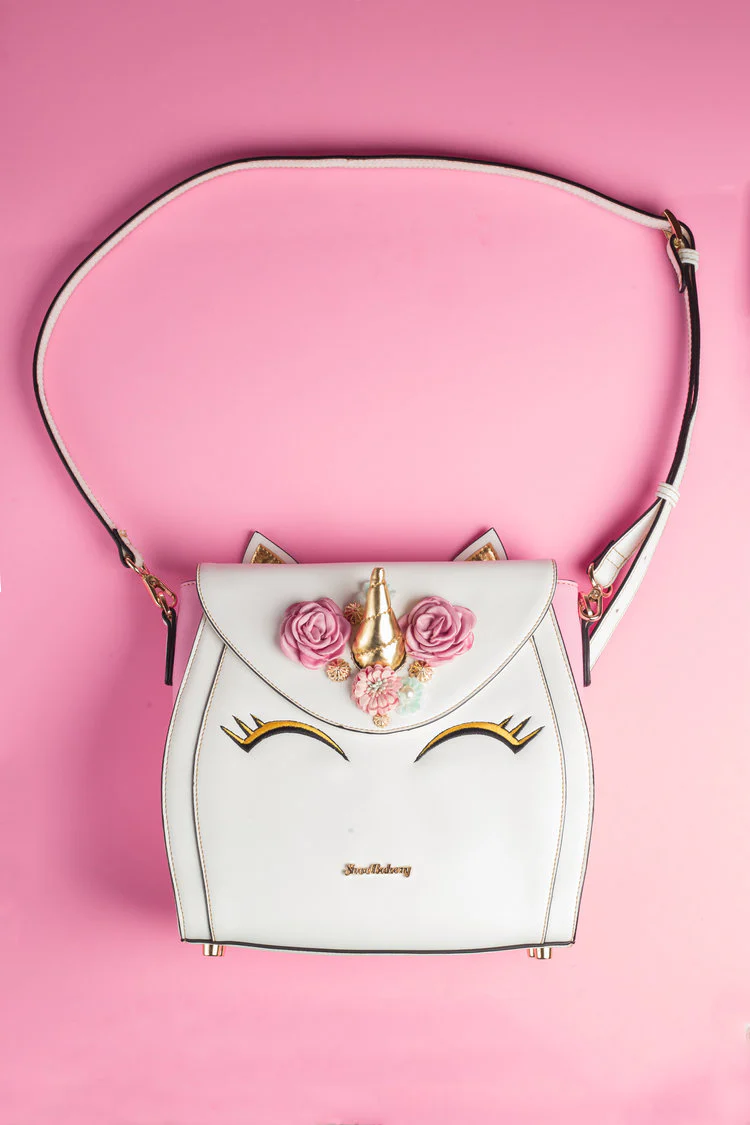 *Limited Edition* Black Unicorn Cake Bag - Image 7