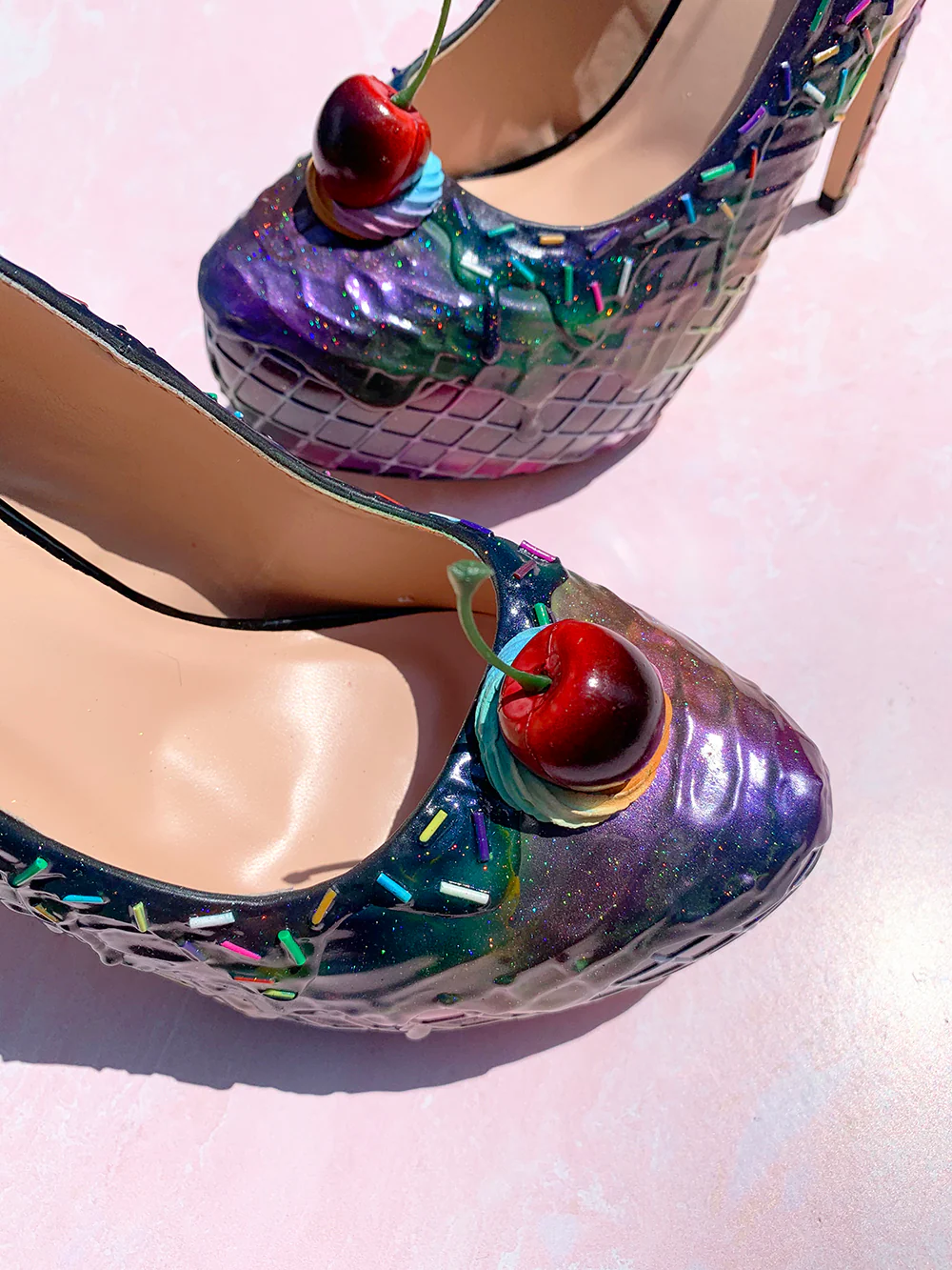 Galaxy Ice Cream Heels - Image 2