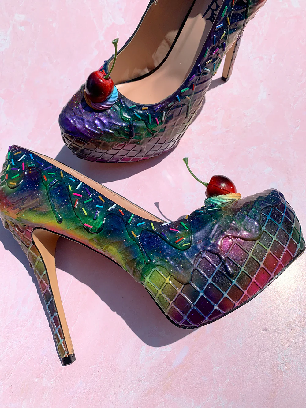 Galaxy Ice Cream Heels - Image 3
