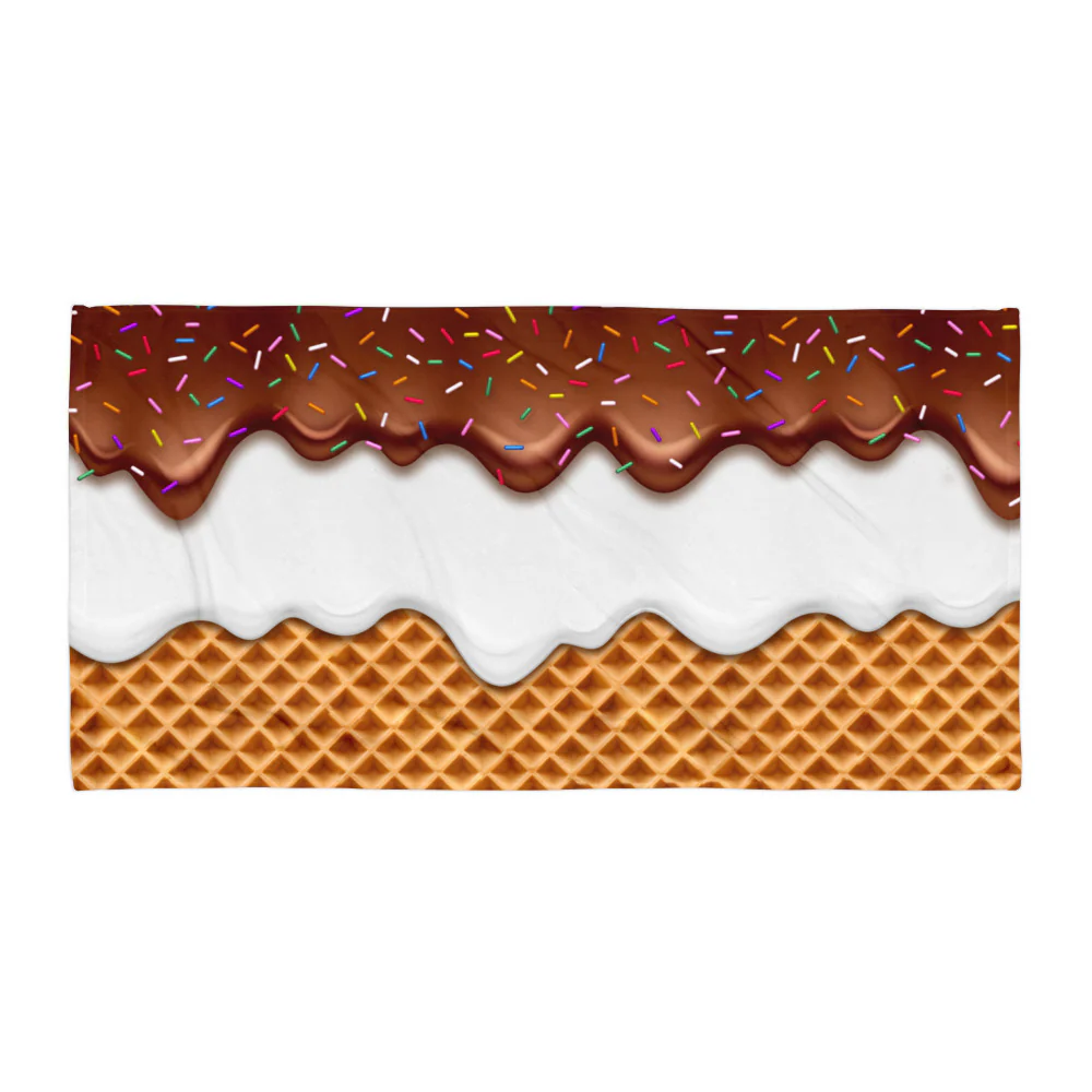 Vanilla Ice Cream Towel - Image 3