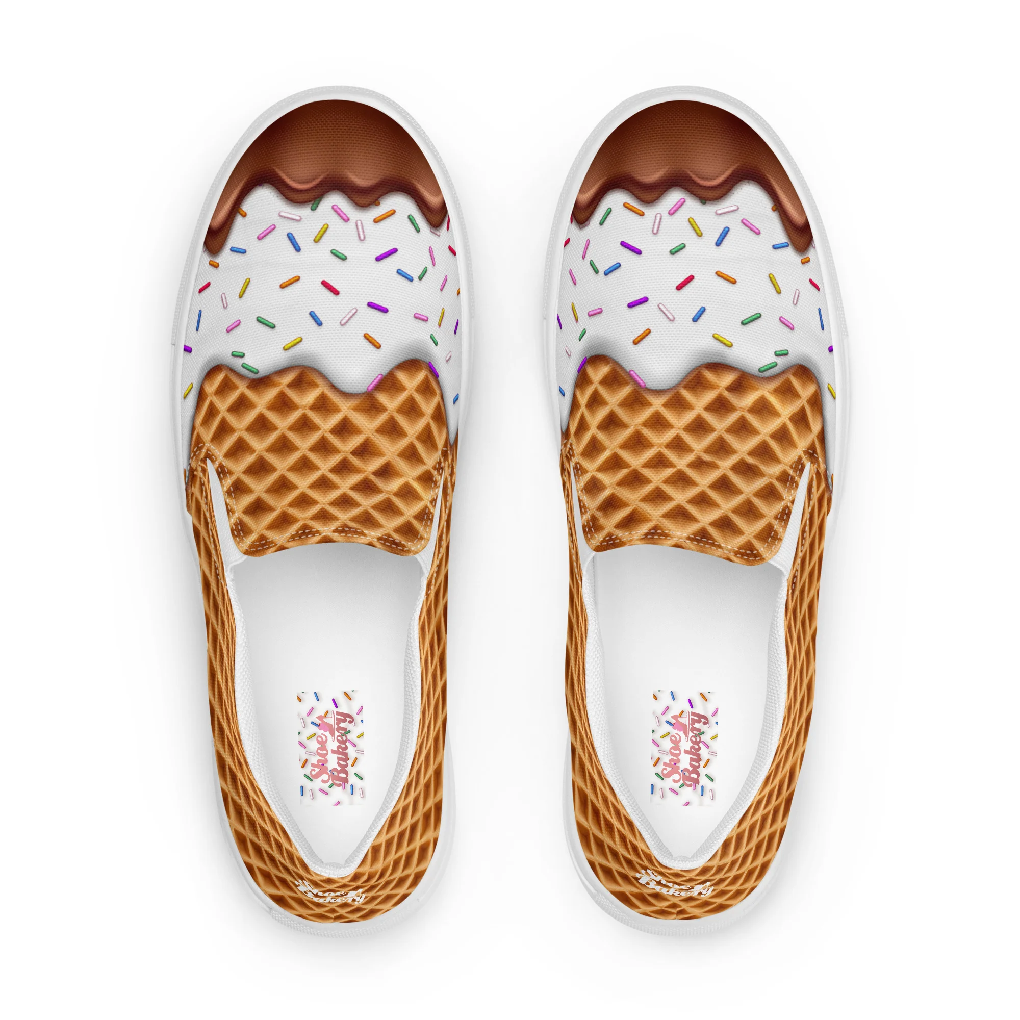 Vanilla Ice Cream Women’s slip-ons - Image 2