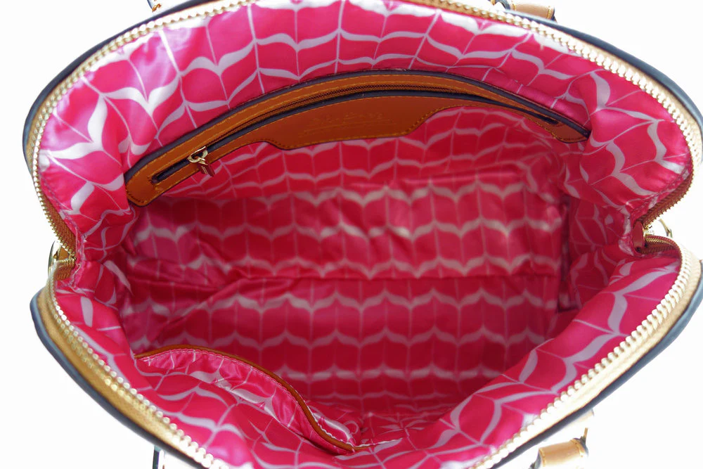 Lavender Sprinkle Bowler Bag - Image 3