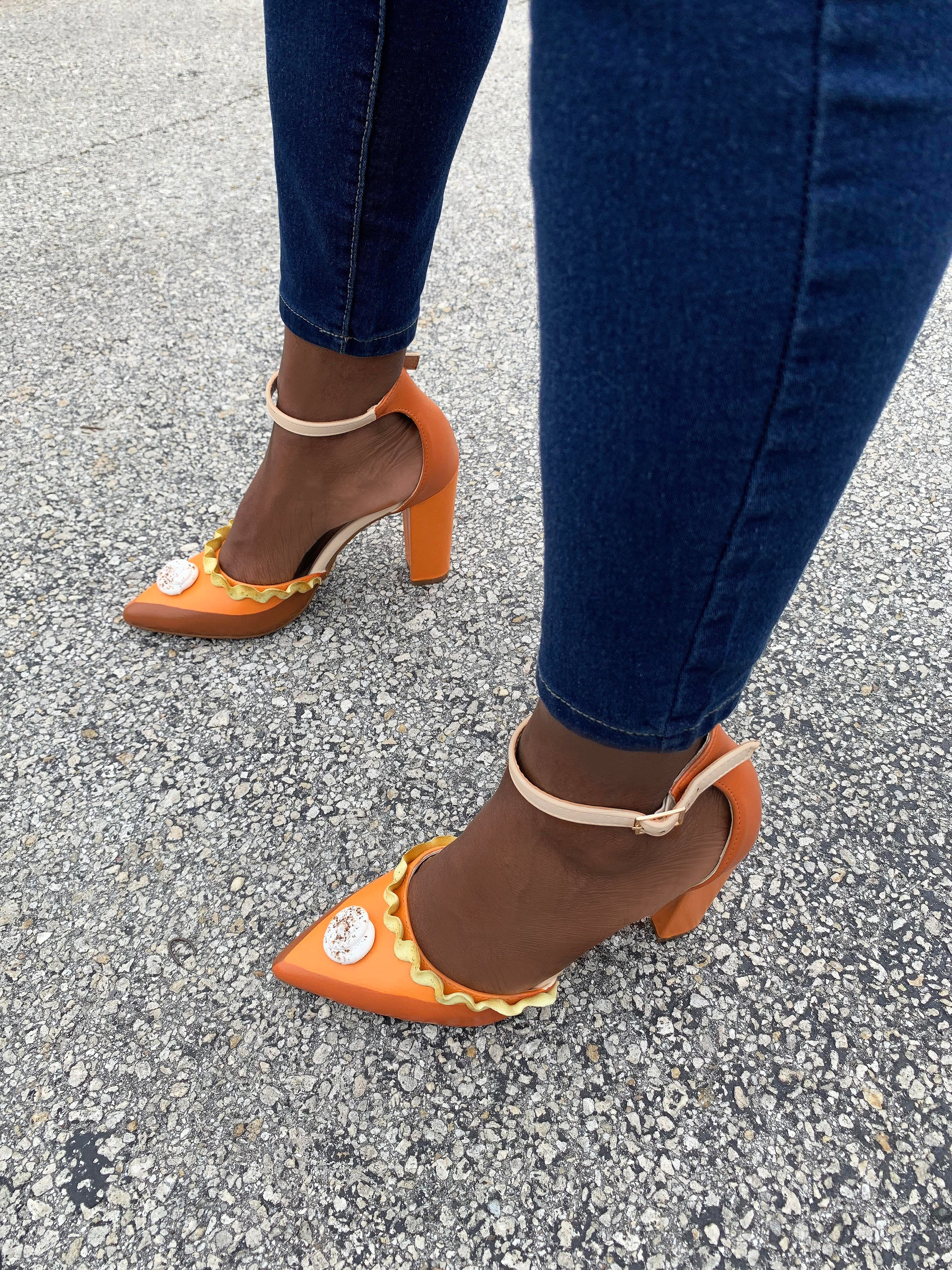 Limited Edition Pumpkin Pie 4'' Heels - Image 7