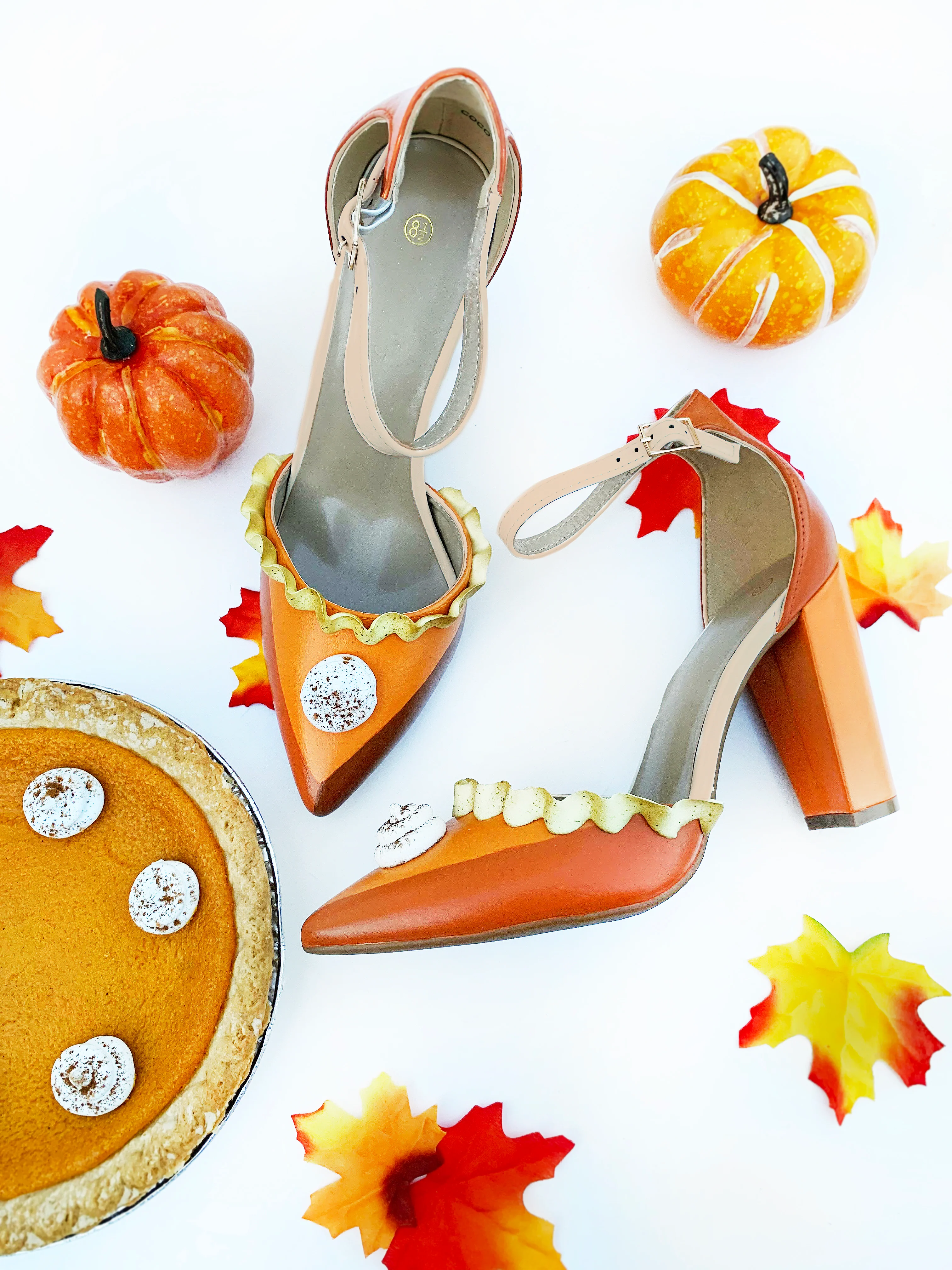 Limited Edition Pumpkin Pie 4'' Heels - Image 9