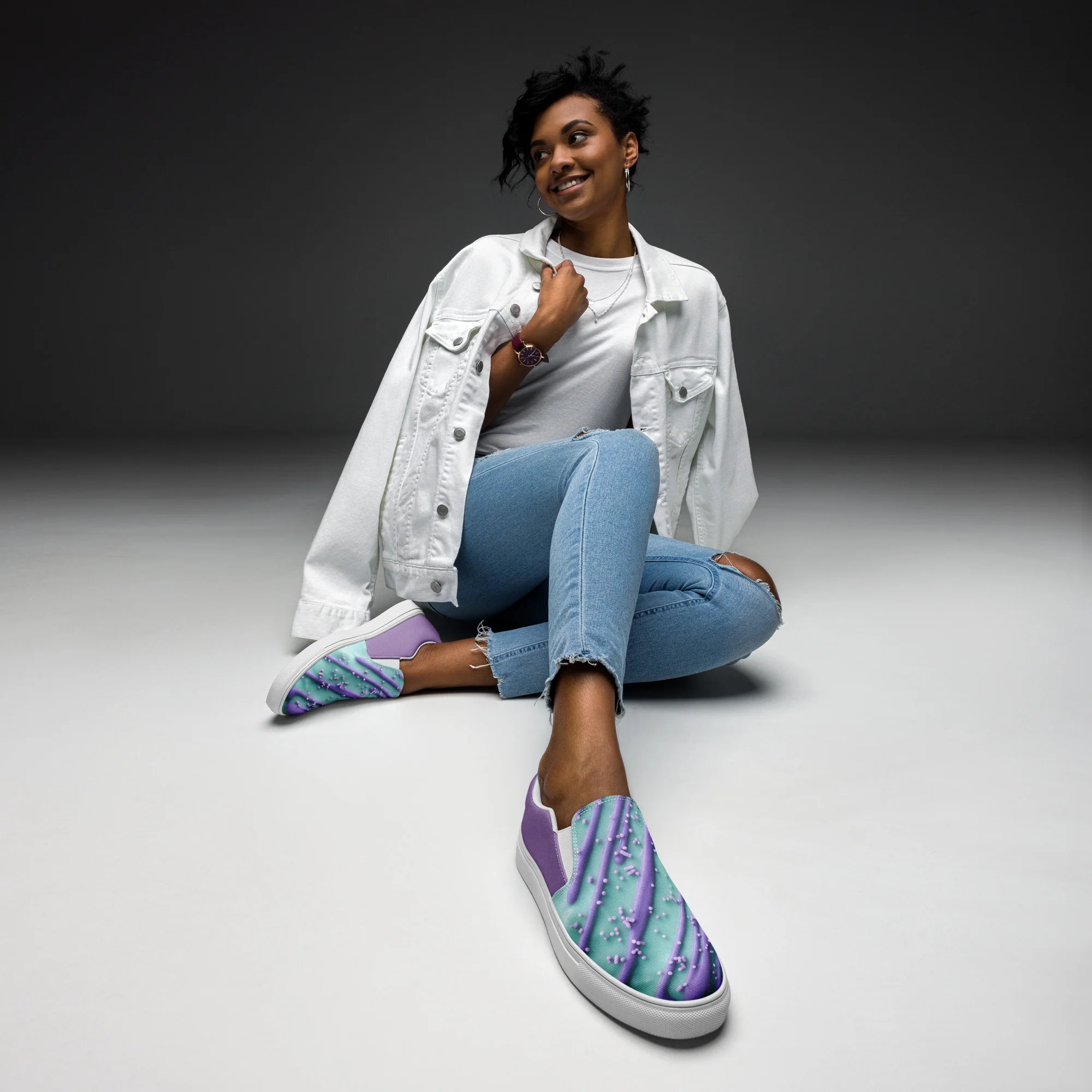 Wild Berry Fruit Tart slip-on shoes - Image 4